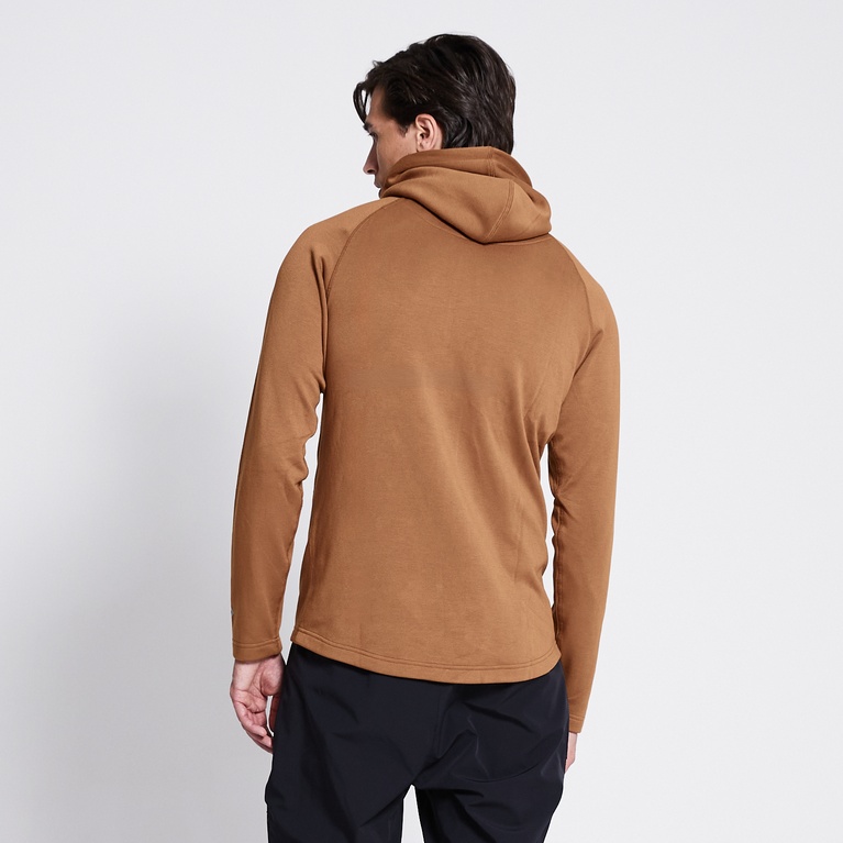 Functional hoodie "Vasared" Toffee